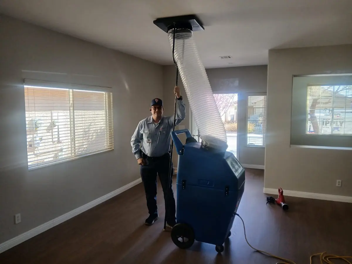 Professional Dryer Vent Cleaning work inside a Gulf Gate home
